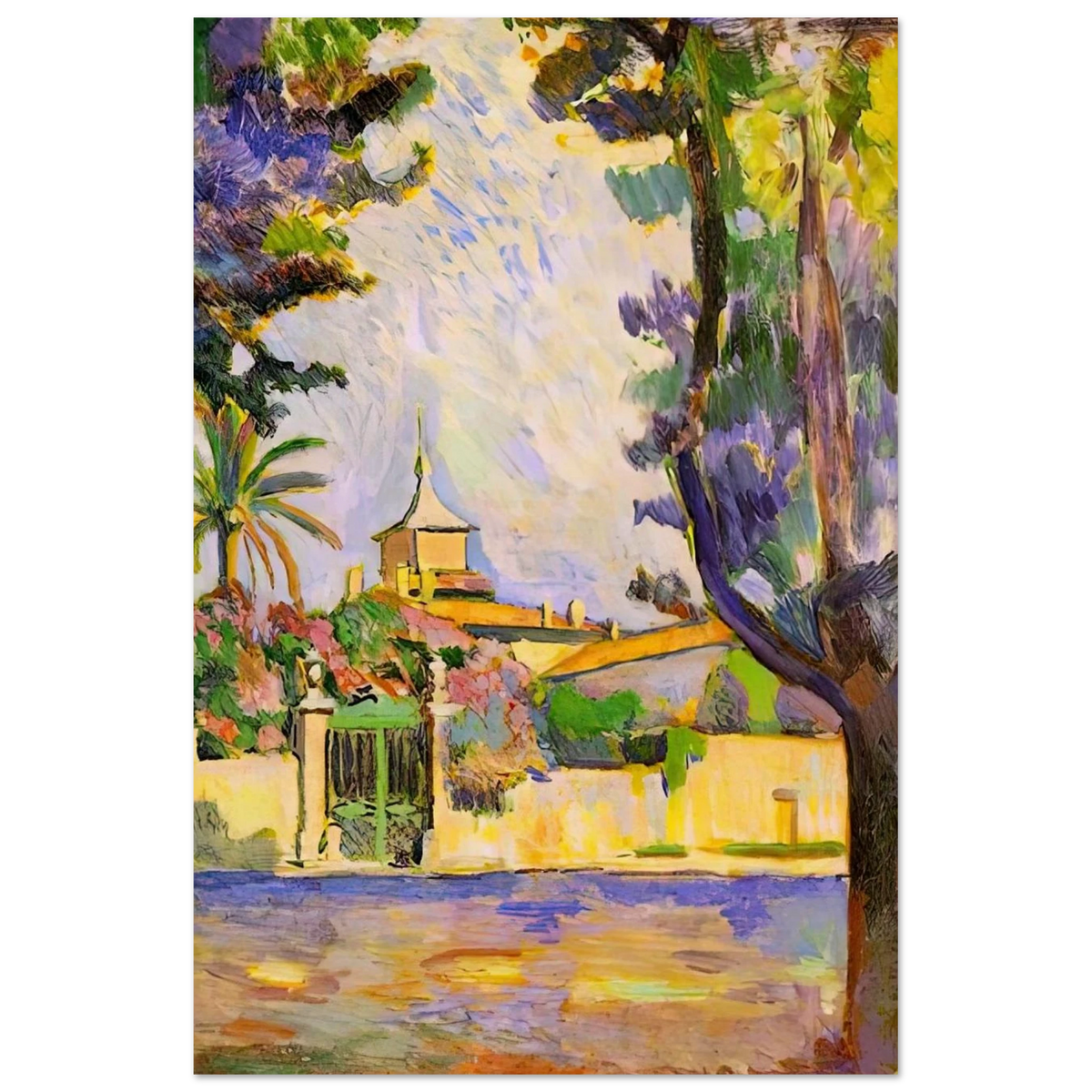 PLACE DES LICES ST TROPEZ 1904 Poster | Henri Matisse Poster | Henri Matisse Print