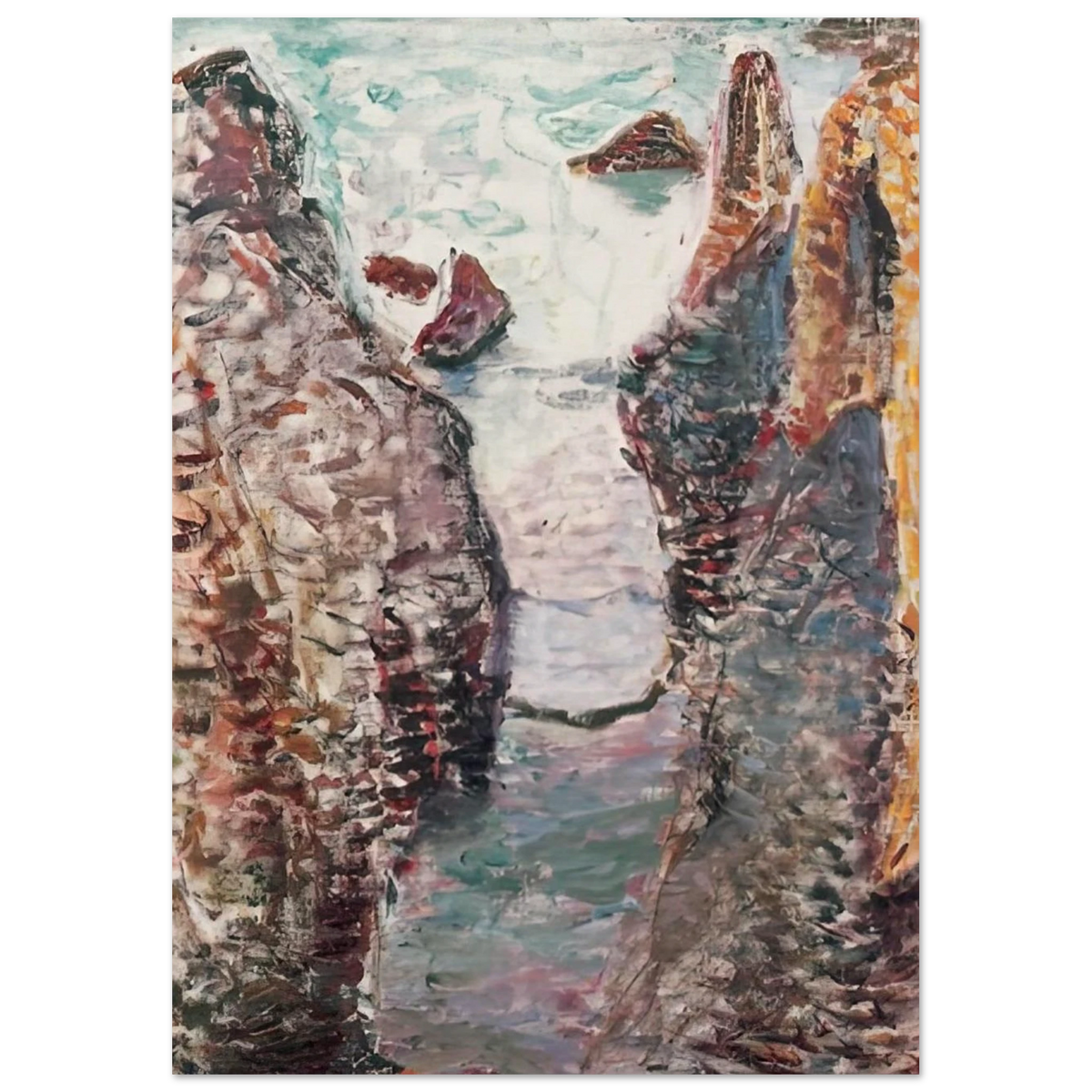 CIFFS BELLE ILE 1897 Poster | Henri Matisse Poster | Henri Matisse Print