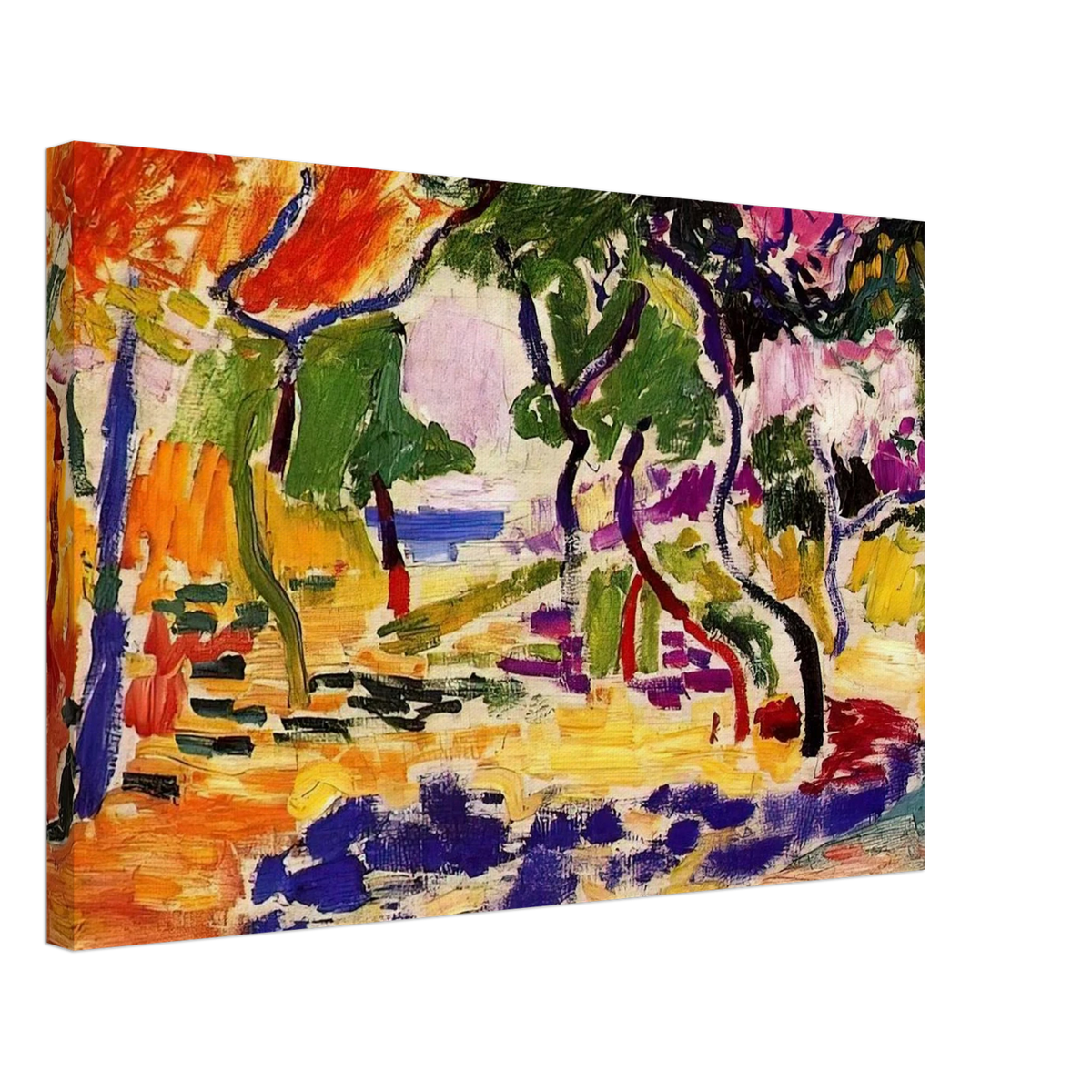 COUNTRYSIDE AT COLLIOURE 1905 Canvas | Henri Matisse Canvas | Henri Matisse Print