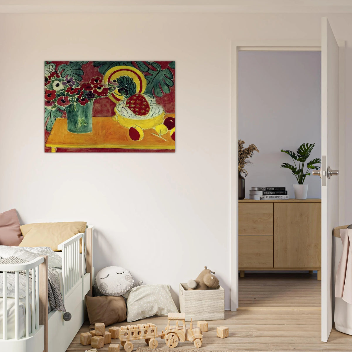 PINEAPPLE AND ANEMONES 1940 Canvas | Henri Matisse Canvas | Henri Matisse Print