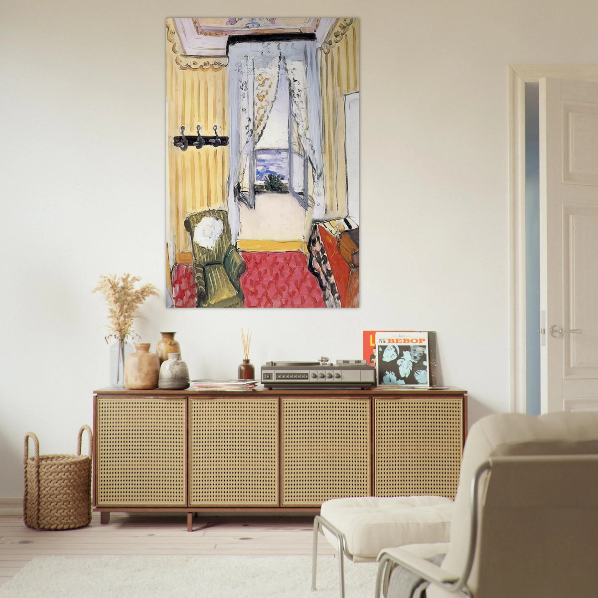 MY ROOM AT THE BEAU RIVAGE 1918 Poster | Henri Matisse Poster | Henri Matisse Print