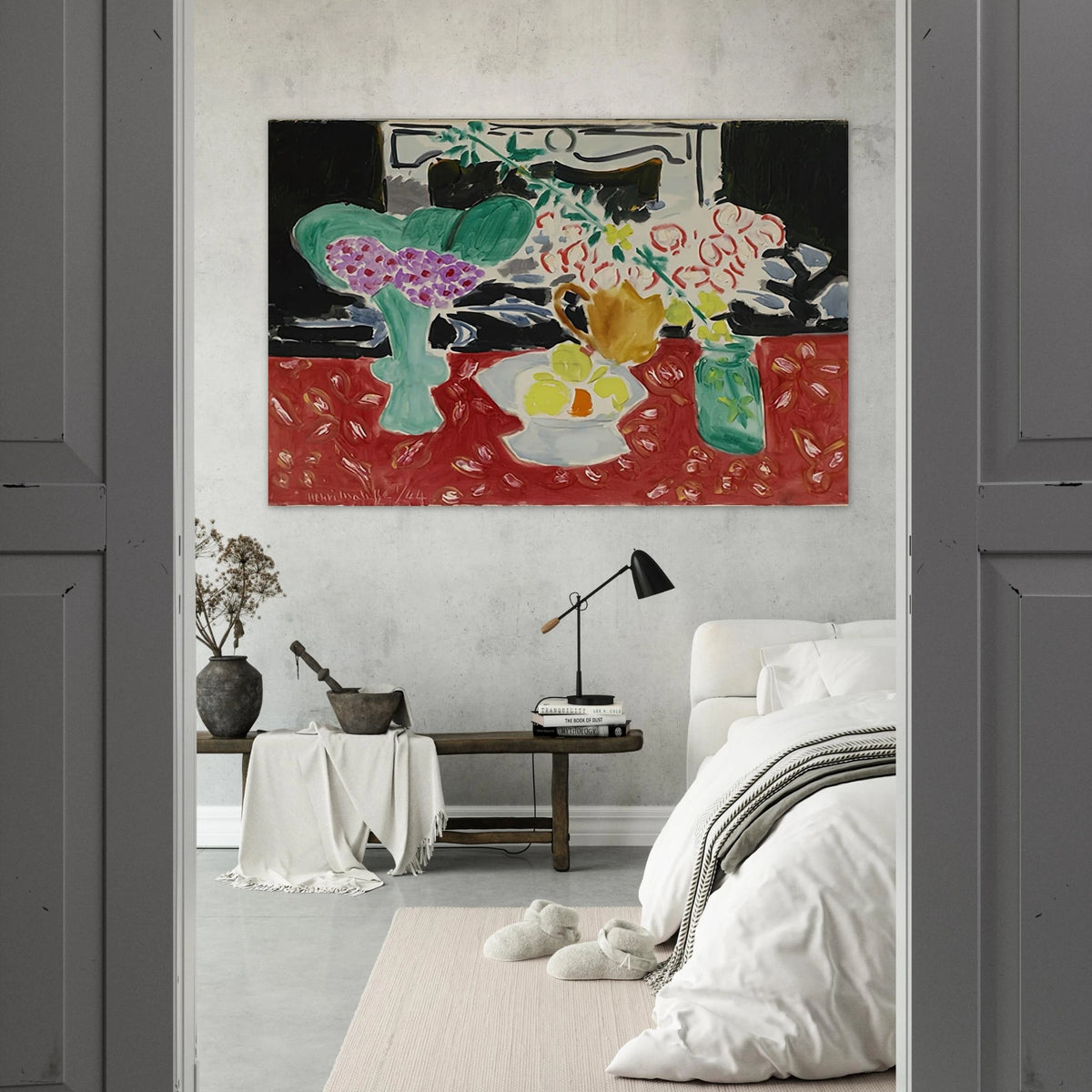 ROSES DE NOEL ET SAXIFRAGE 1944 Poster | Henri Matisse Poster | Henri Matisse Print