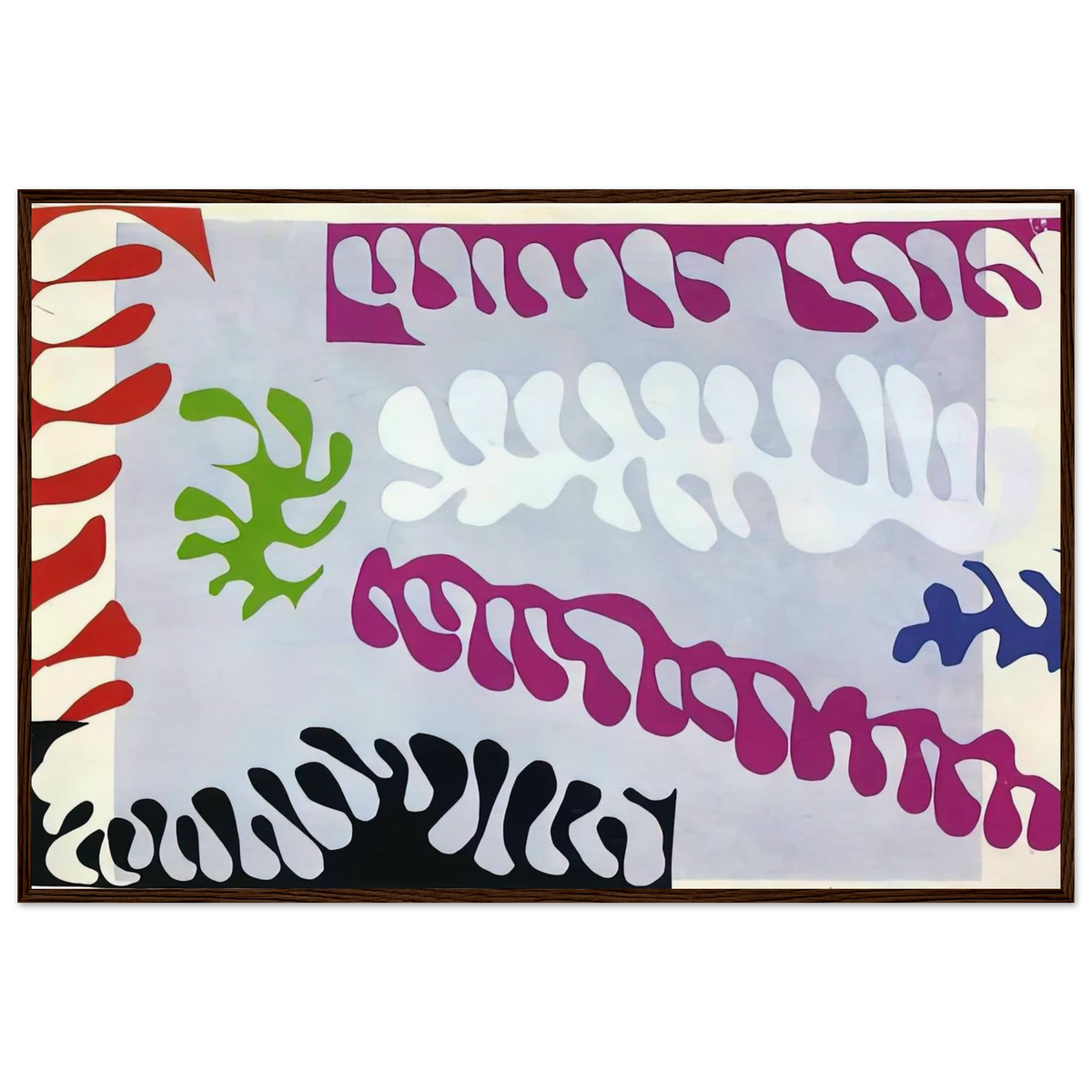 CUT OUTS 1 Framed Poster | Henri Matisse Framed Prints Wall Art | Henri Matisse Print
