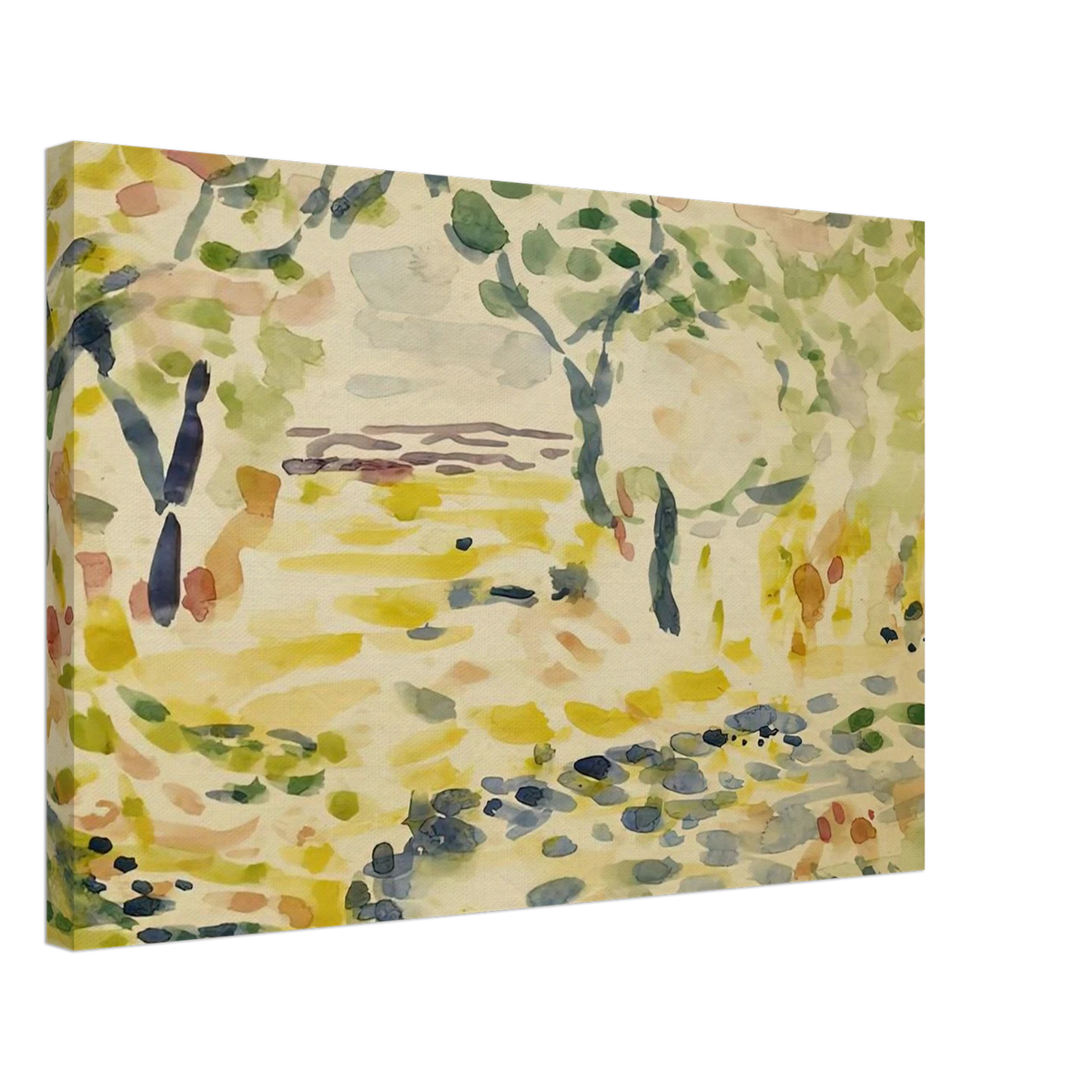 ETUDE POUR LE BONHEUR DE VIVRE 1905 Canvas | Henri Matisse Canvas | Henri Matisse Print