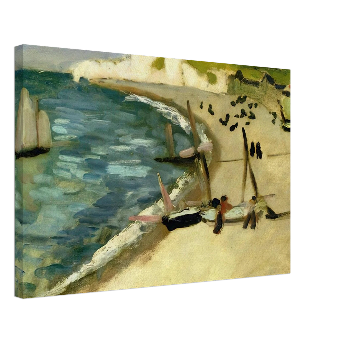 AHT AMONT CLIFFS AT ETRETAT 1920 Canvas | Henri Matisse Canvas | Henri Matisse Print
