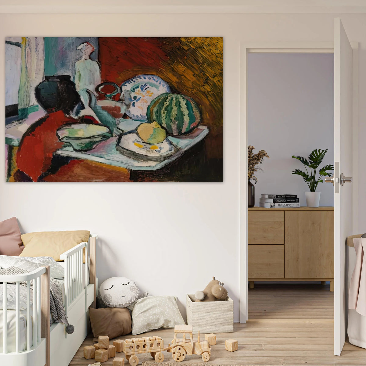DISHES AND MELON 1907 Poster | Henri Matisse Poster | Henri Matisse Print