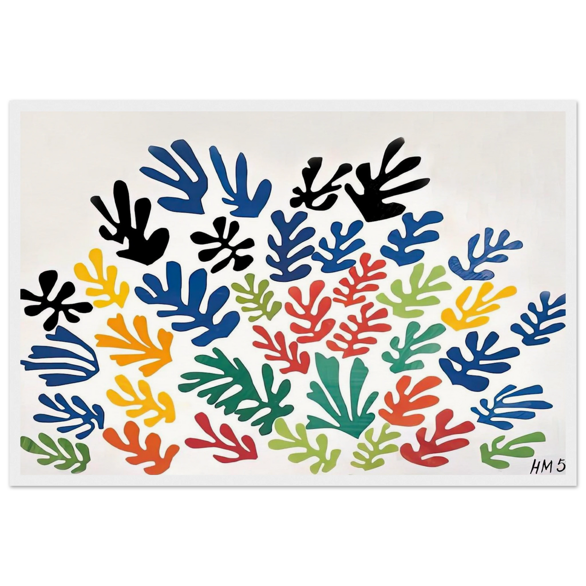 LA GERBE 1953 Framed Poster | Henri Matisse Framed Prints Wall Art | Henri Matisse Print