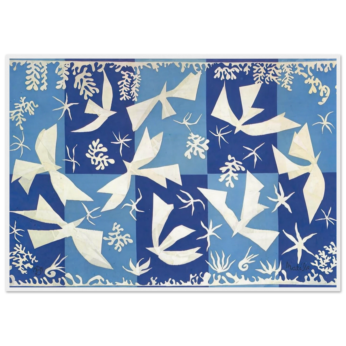 POLYNESIA THE SKY 1946 Framed Poster | Henri Matisse Framed Prints Wall Art | Henri Matisse Print