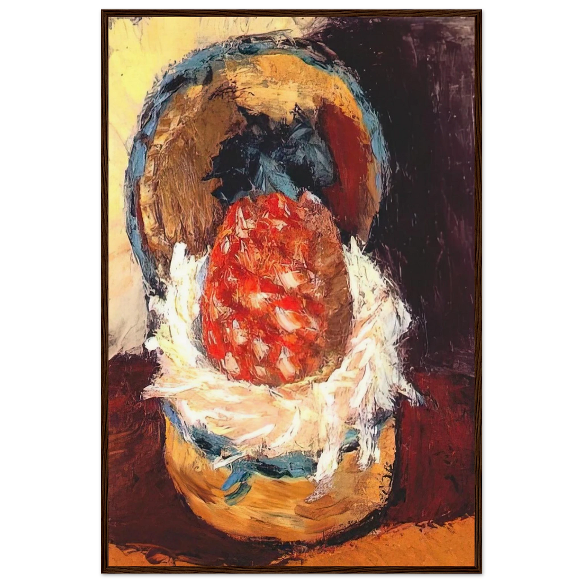 PINEAPPLE IN A BASKET 1926 Framed Poster | Henri Matisse Framed Prints Wall Art | Henri Matisse Print
