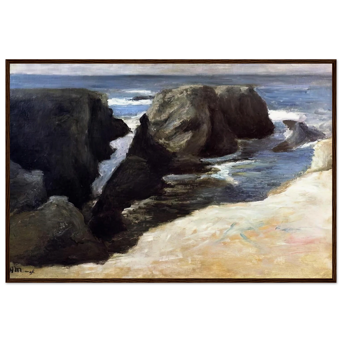 BELLE ILE 1896 0 Framed Poster | Henri Matisse Framed Prints Wall Art | Henri Matisse Print