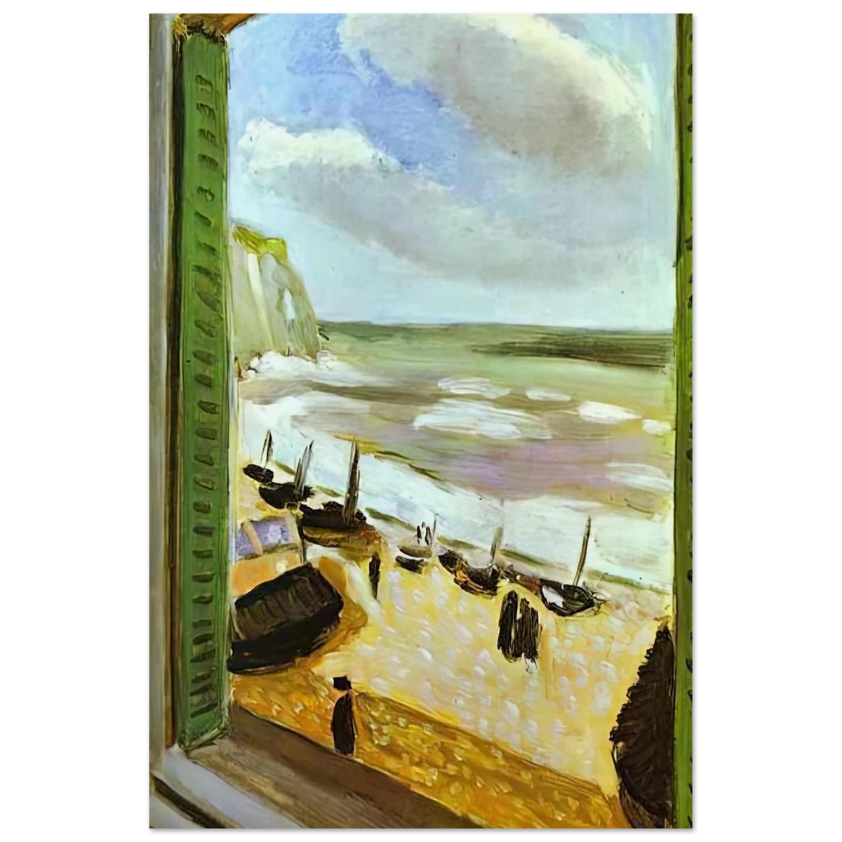 OPEN WINDOW AT COLLIOURE 1905 Poster | Henri Matisse Poster | Henri Matisse Print