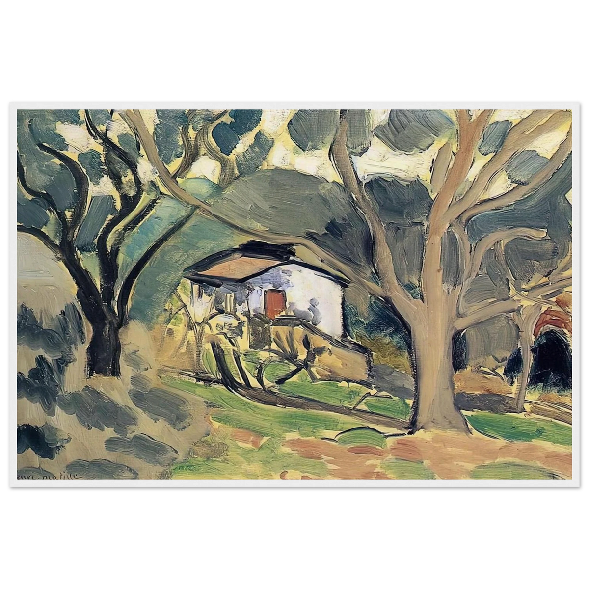 LANDSCAPE Framed Poster | Henri Matisse Framed Prints Wall Art | Henri Matisse Print