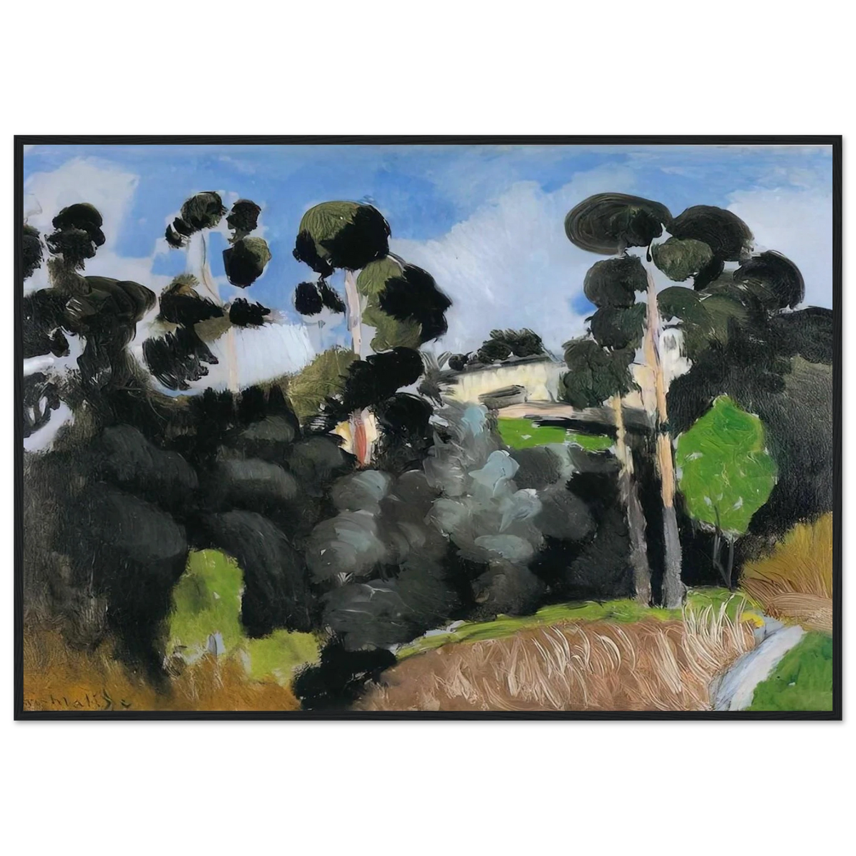 LANDSCAPE 1 Framed Poster | Henri Matisse Framed Prints Wall Art | Henri Matisse Print