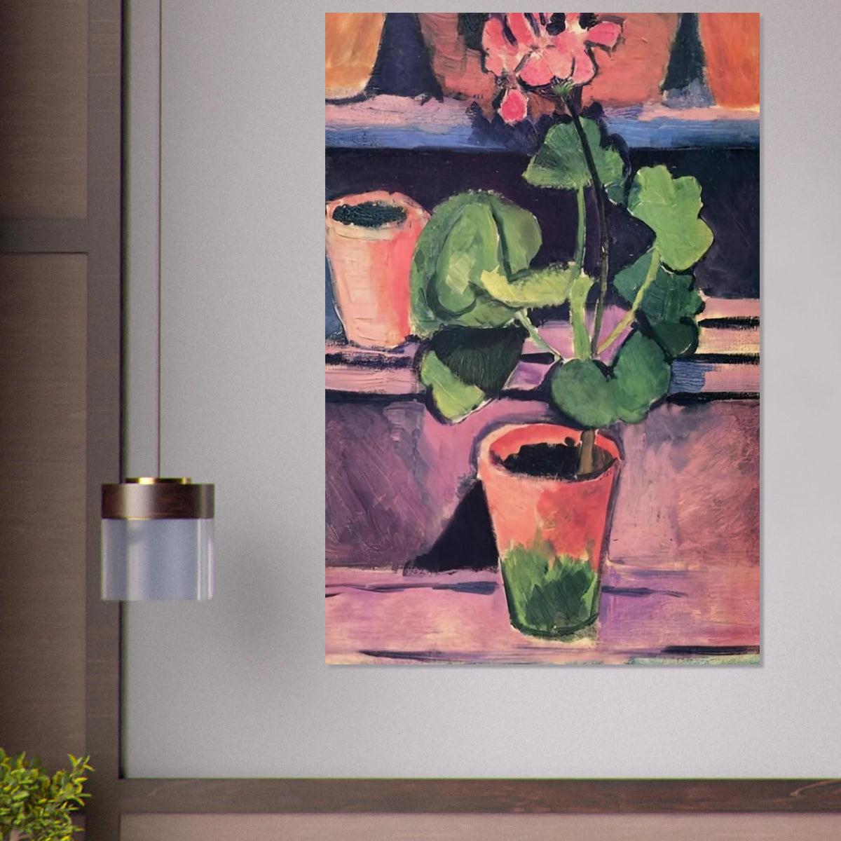POT OF GERANIUMS 1912 Poster | Henri Matisse Poster | Henri Matisse Print