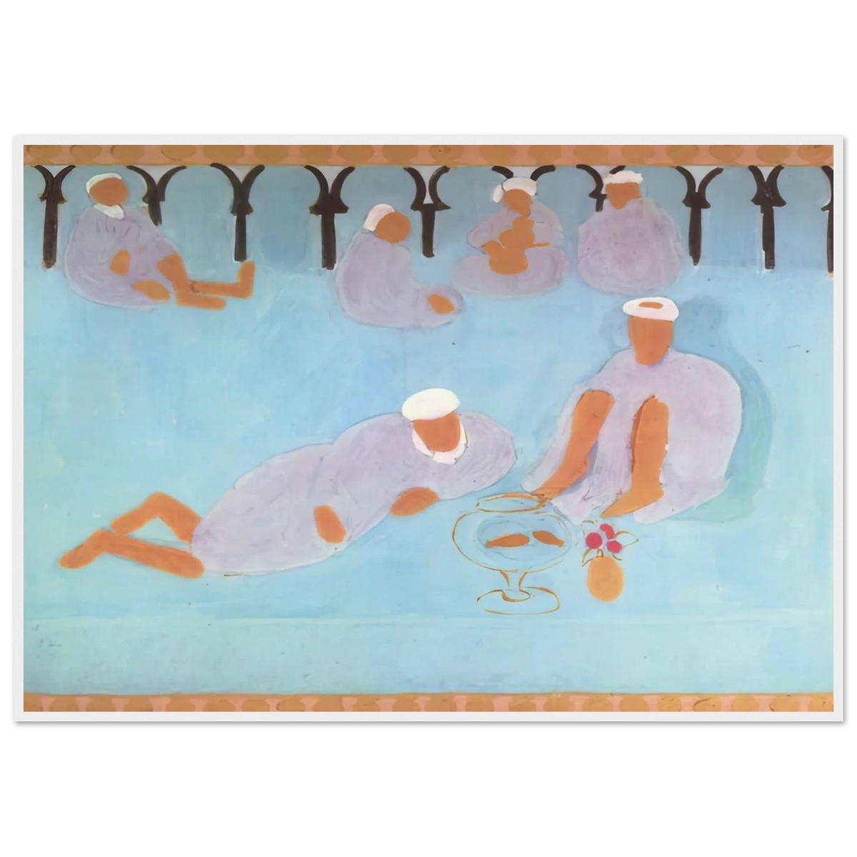 MOROCCAN CAF 1913 Framed Poster | Henri Matisse Framed Prints Wall Art | Henri Matisse Print