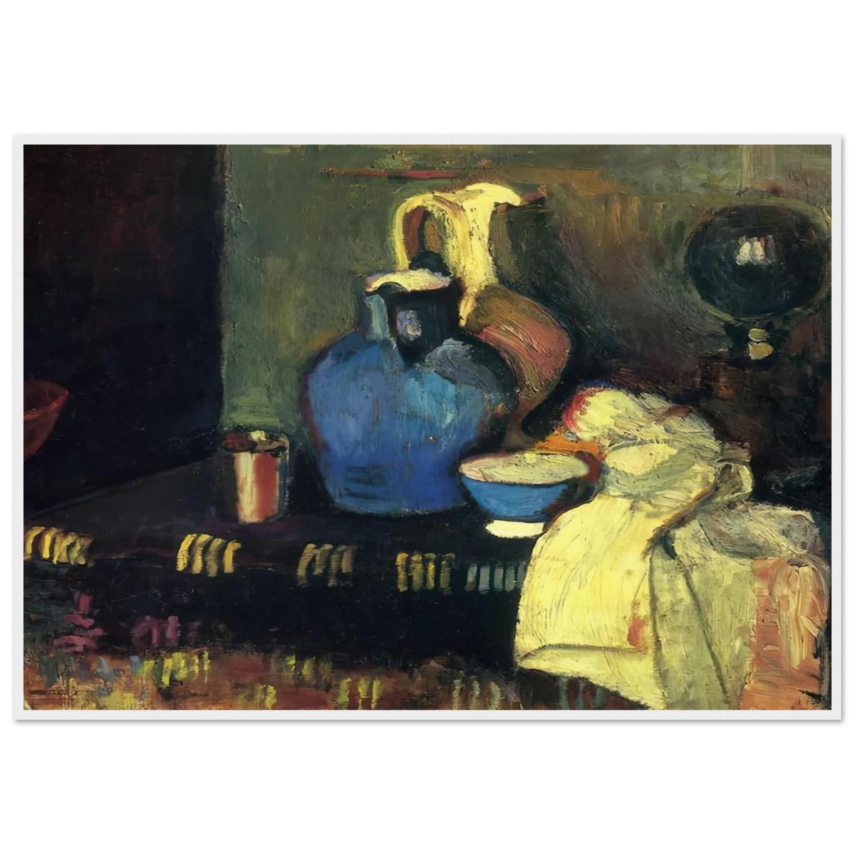 BLUE PITCHER Framed Poster | Henri Matisse Framed Prints Wall Art | Henri Matisse Print