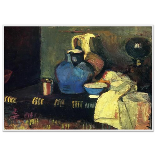 BLUE PITCHER Framed Poster | Henri Matisse Framed Prints Wall Art | Henri Matisse Print