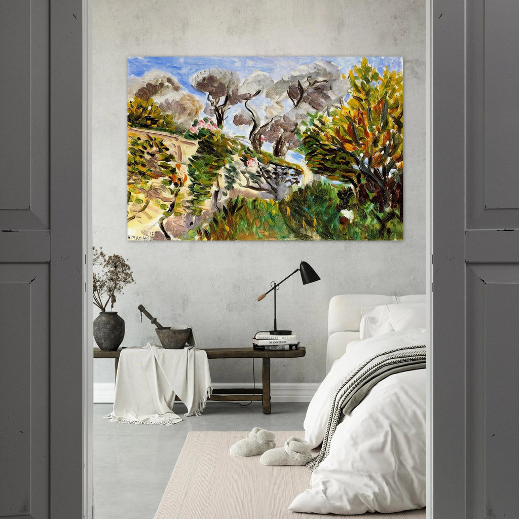 OLIVE TREES RENOIR S GARDEN IN CAGNES 1917 Poster | Henri Matisse Poster | Henri Matisse Print