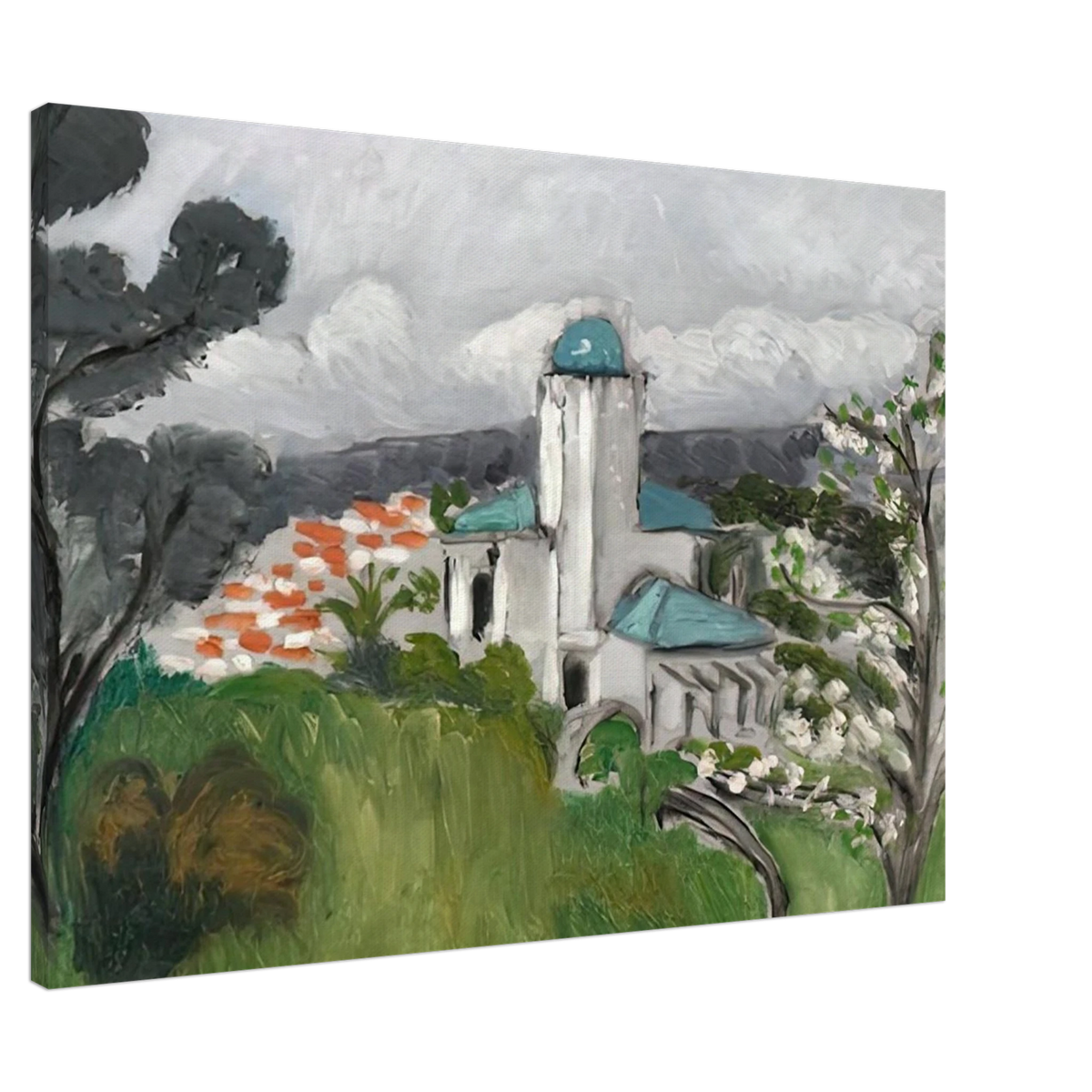 LA VILLA BLEUE 1918 Canvas | Henri Matisse Canvas | Henri Matisse Print