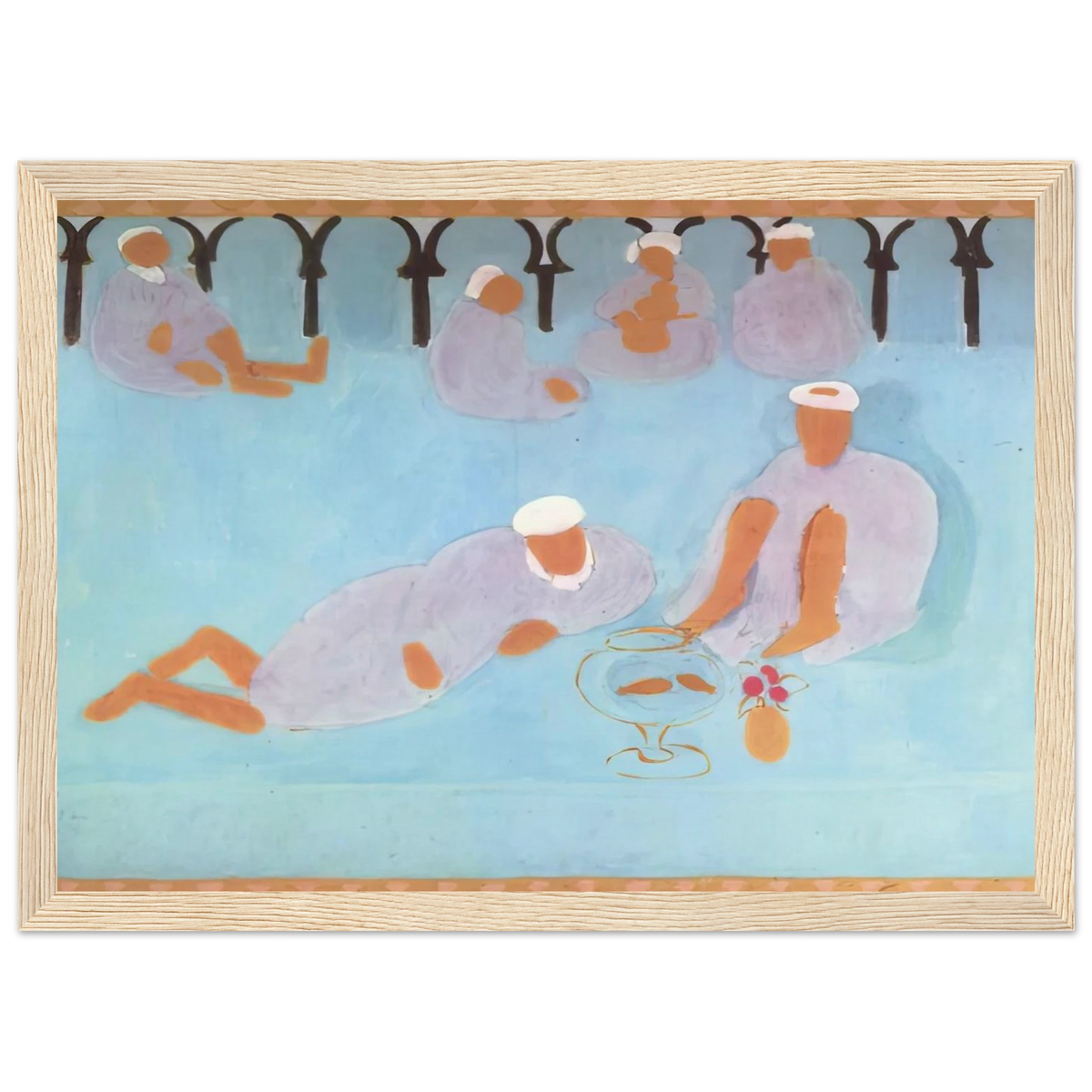 MOROCCAN CAF 1913 Framed Poster | Henri Matisse Framed Prints Wall Art | Henri Matisse Print