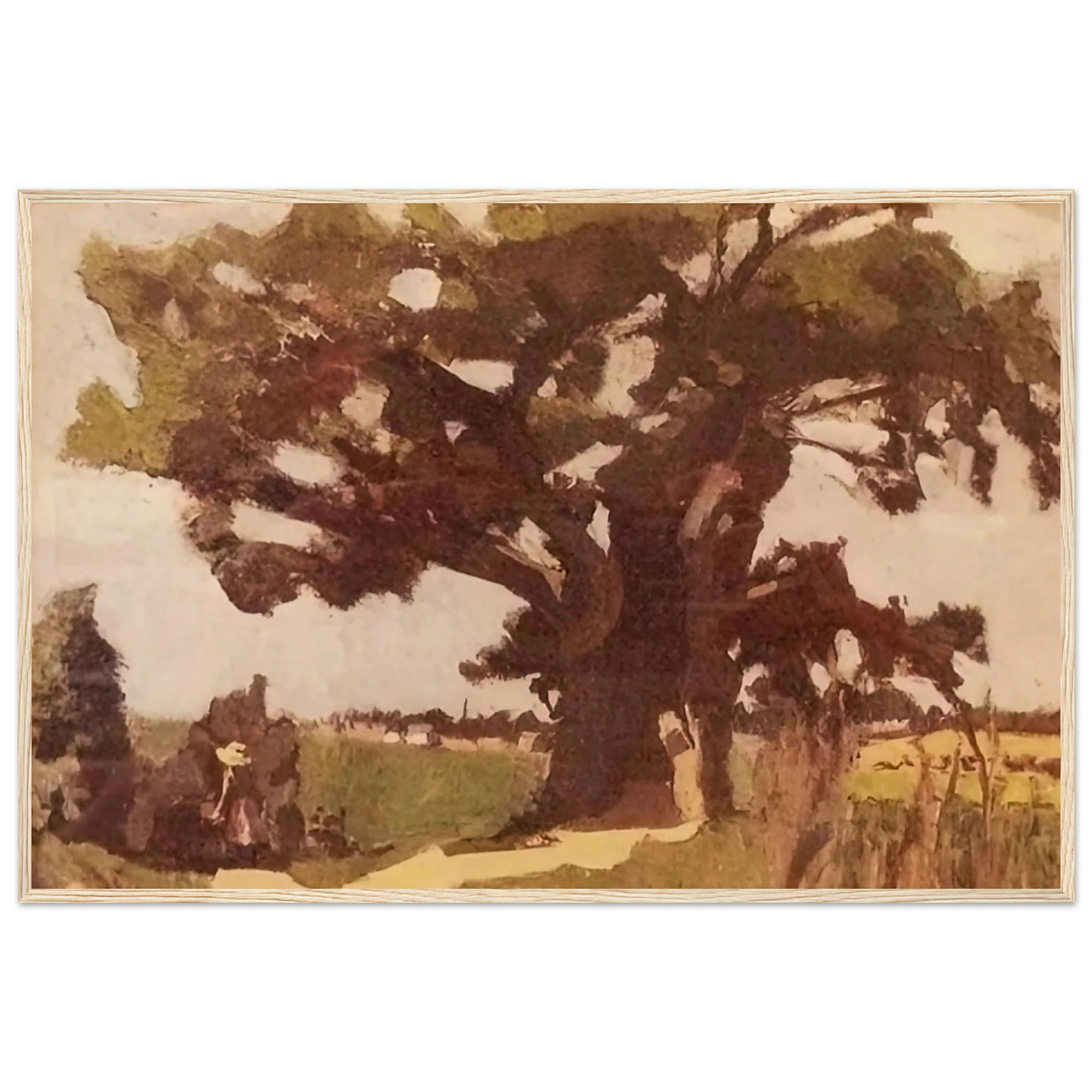 BLASTED OAK BOHAIN 1903 Framed Poster | Henri Matisse Framed Prints Wall Art | Henri Matisse Print
