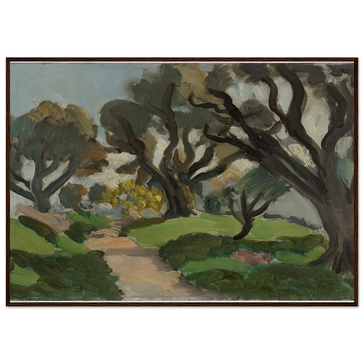 LANDSCAPE 1918 Framed Poster | Henri Matisse Framed Prints Wall Art | Henri Matisse Print