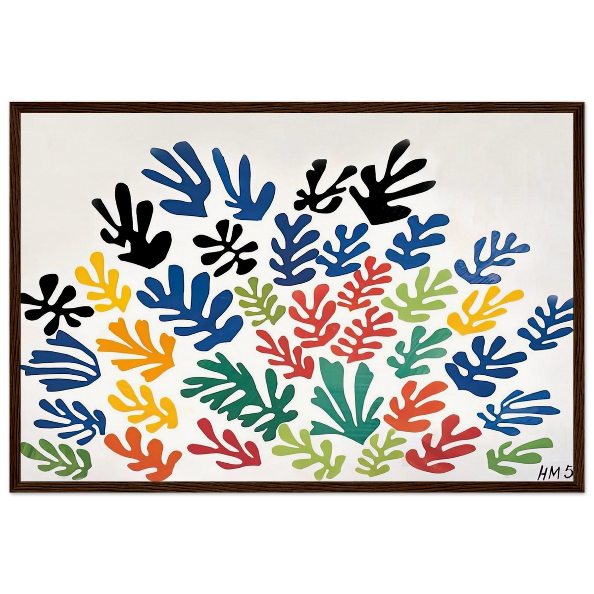 LA GERBE 1953 Framed Poster | Henri Matisse Framed Prints Wall Art | Henri Matisse Print