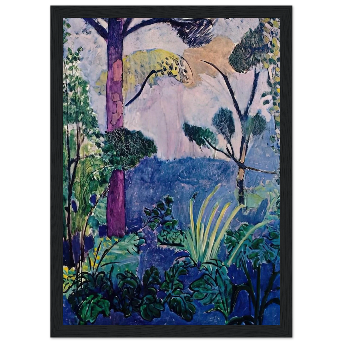 MOROCCAN LANDSCAPE Framed Poster | Henri Matisse Framed Prints Wall Art | Henri Matisse Print