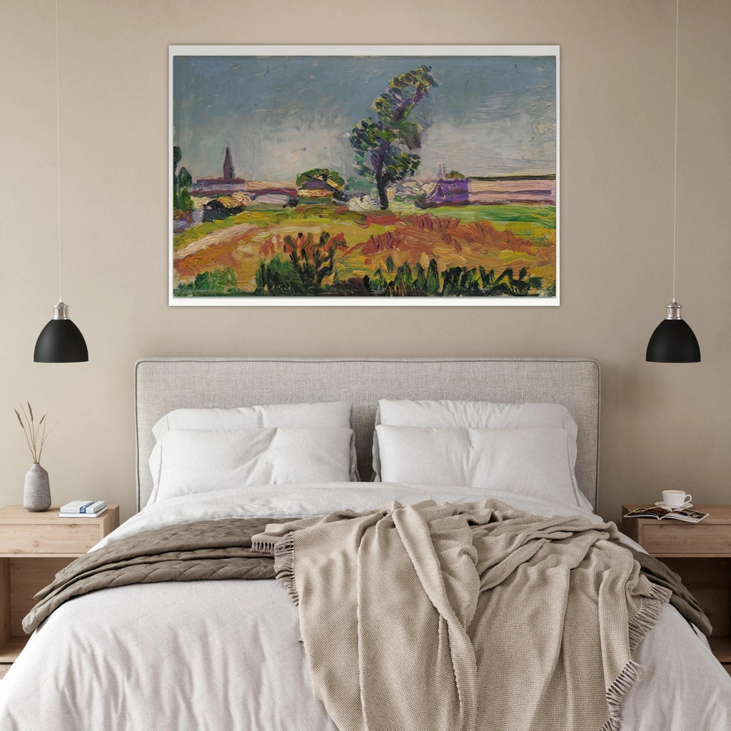 PAYSAGE DES ENVIRONS DE TOULOUSE LE PONT DES DEMOISELLES 1898 Poster | Henri Matisse Poster | Henri Matisse Print