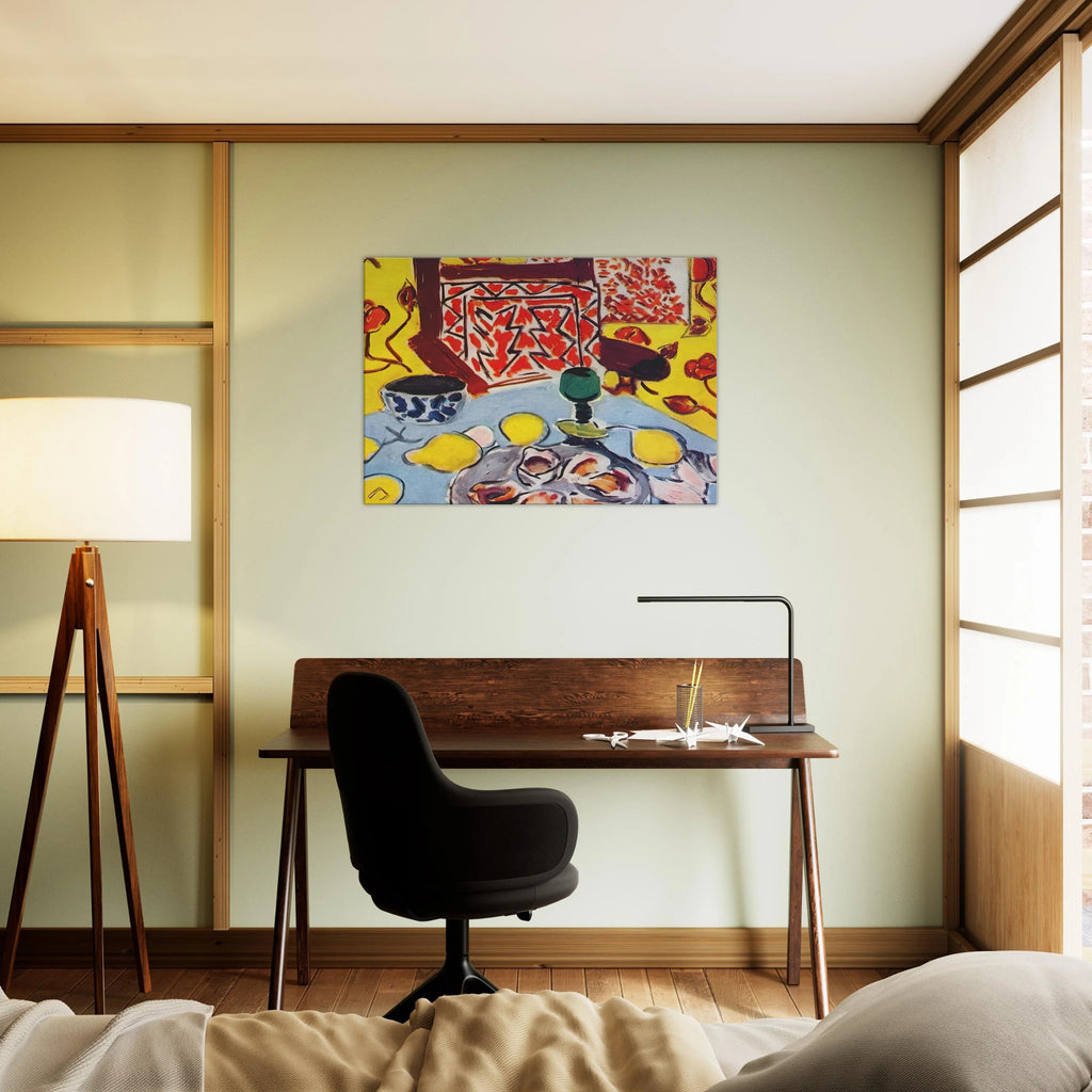 OYSTERS AND WOODEN ARMCHAIR 1943 Canvas | Henri Matisse Canvas | Henri Matisse Print