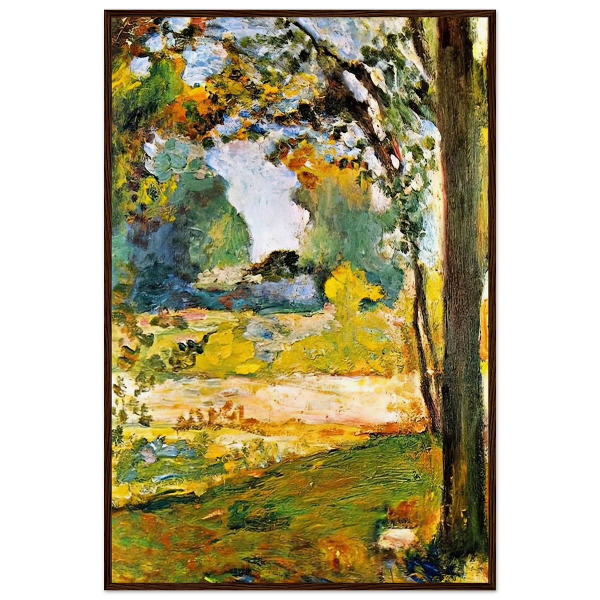 TOULOUSE LANDSCAPE 1898 Framed Poster | Henri Matisse Framed Prints Wall Art | Henri Matisse Print
