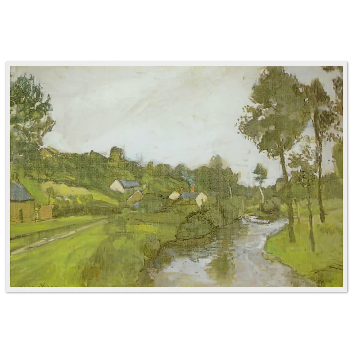 LANDSCAPE LESQUIELLES ST GERMAIN 1903 Framed Poster | Henri Matisse Framed Prints Wall Art | Henri Matisse Print