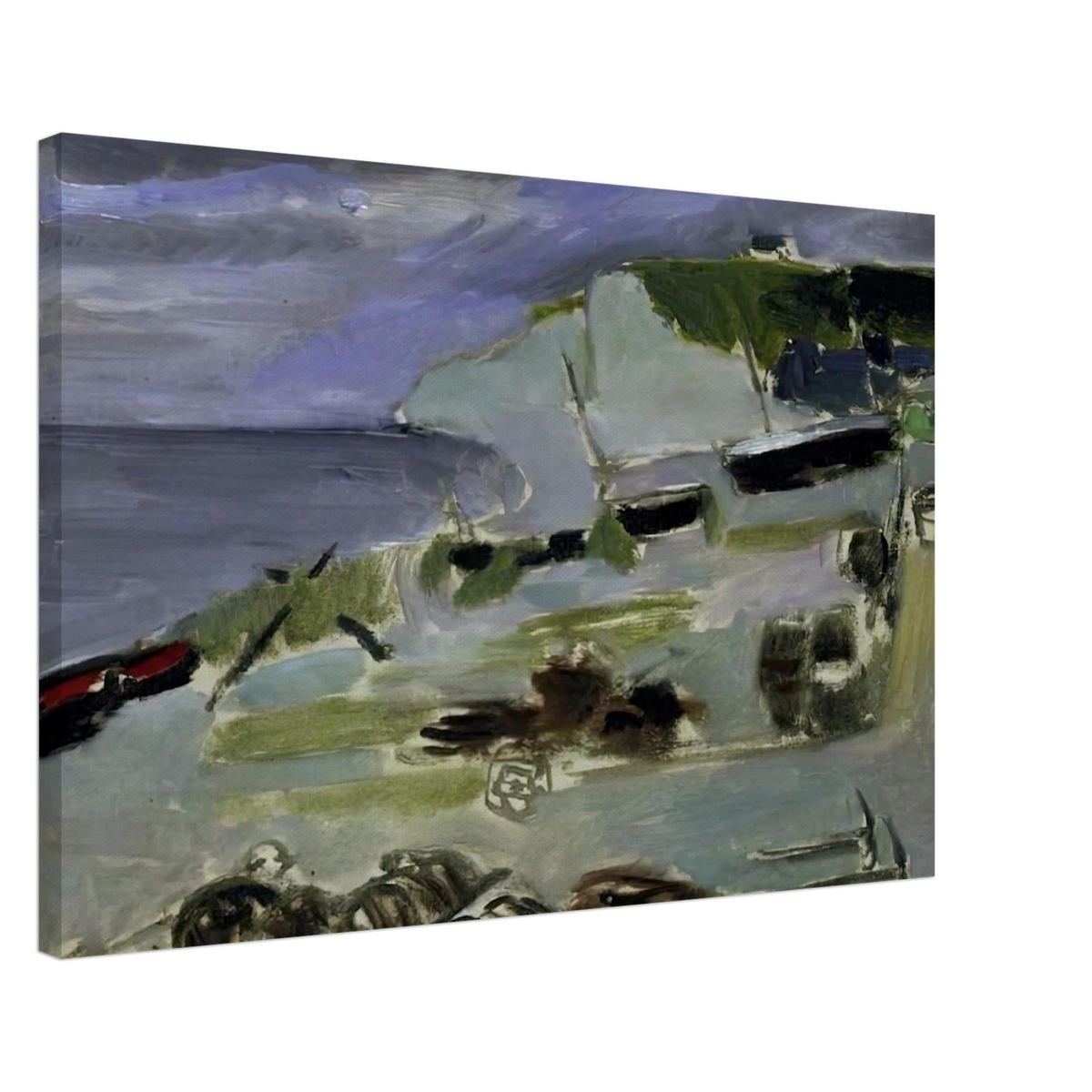 BOATS ON THE BEACH ETRETAT 1920 Canvas | Henri Matisse Canvas | Henri Matisse Print