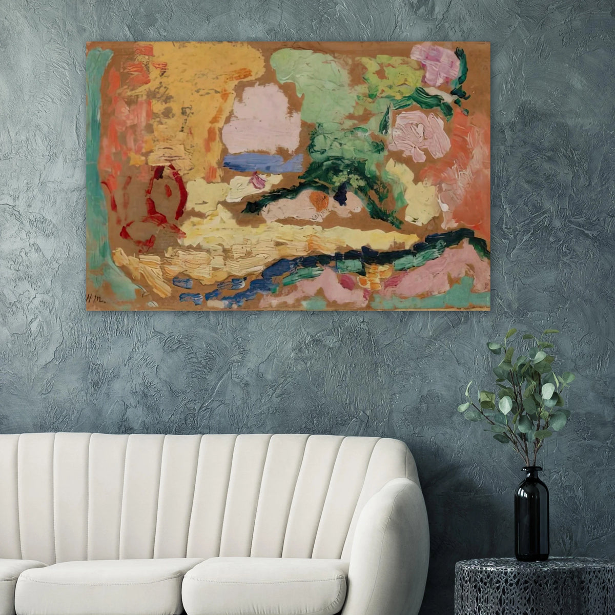 SKETCH FOR LE BONHEUR DE VIVRE 1906 Poster | Henri Matisse Poster | Henri Matisse Print