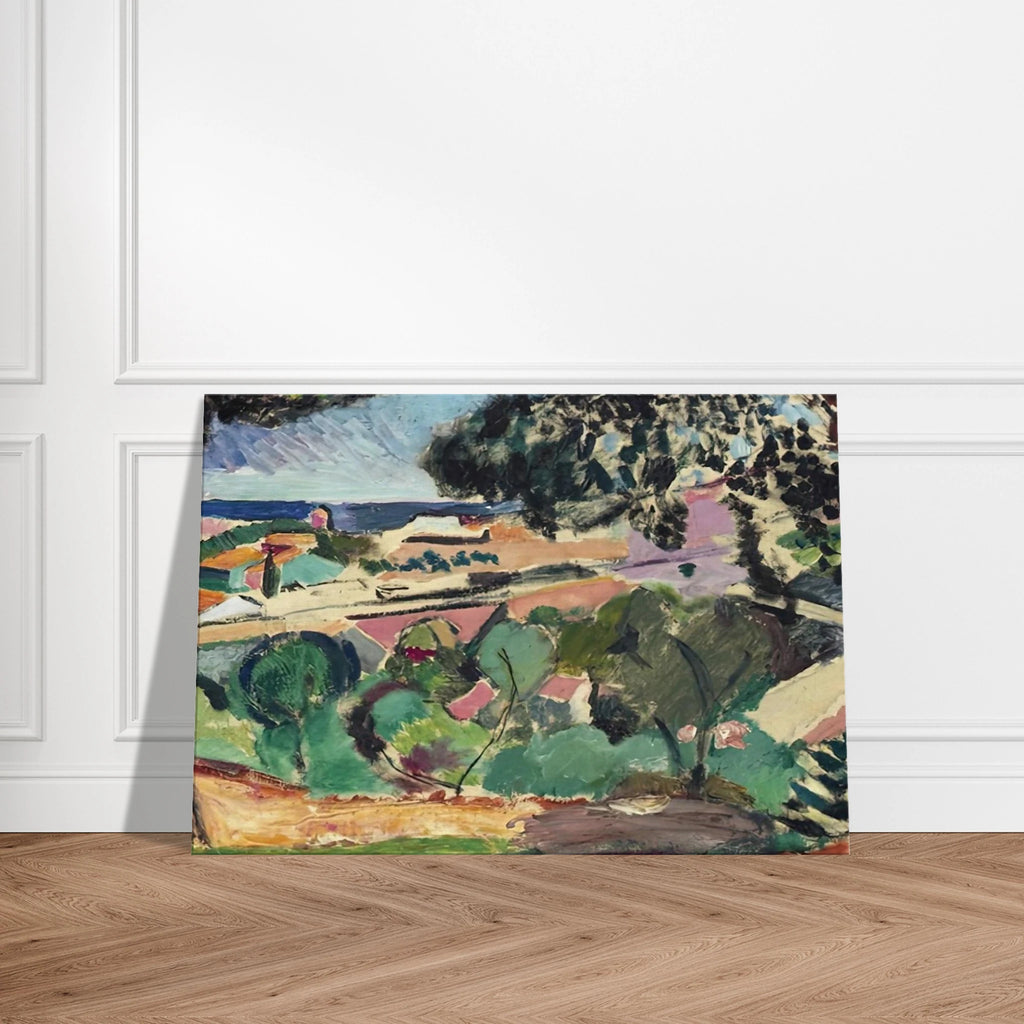 PAYSAGE DE COLLIOURE 1907 Canvas | Henri Matisse Canvas | Henri Matisse Print