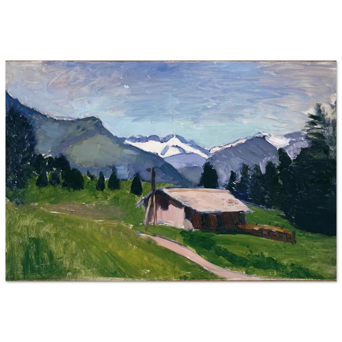 SAVOY ALPS 1901 Poster | Henri Matisse Poster | Henri Matisse Print