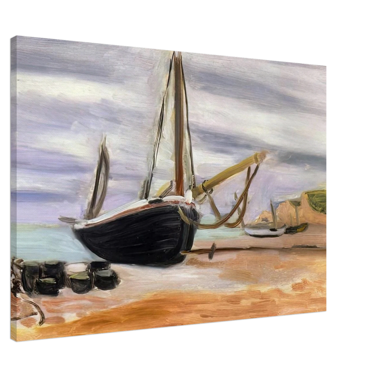 BOATS AT ETRETAT 1920 Canvas | Henri Matisse Canvas | Henri Matisse Print