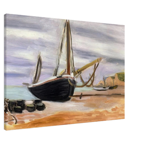 BOATS AT ETRETAT 1920 Canvas | Henri Matisse Canvas | Henri Matisse Print