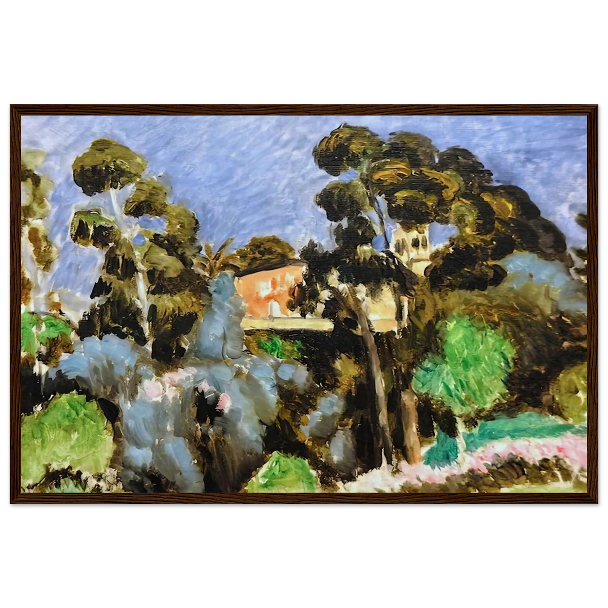 EUCALYPTUS MONT ALBAN 1918 Framed Poster | Henri Matisse Framed Prints Wall Art | Henri Matisse Print