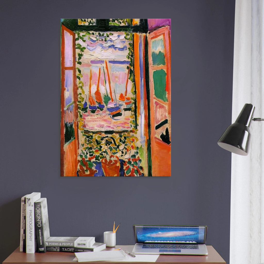 OPEN WINDOW COLLIOURE 1905 Canvas | Henri Matisse Canvas | Henri Matisse Print