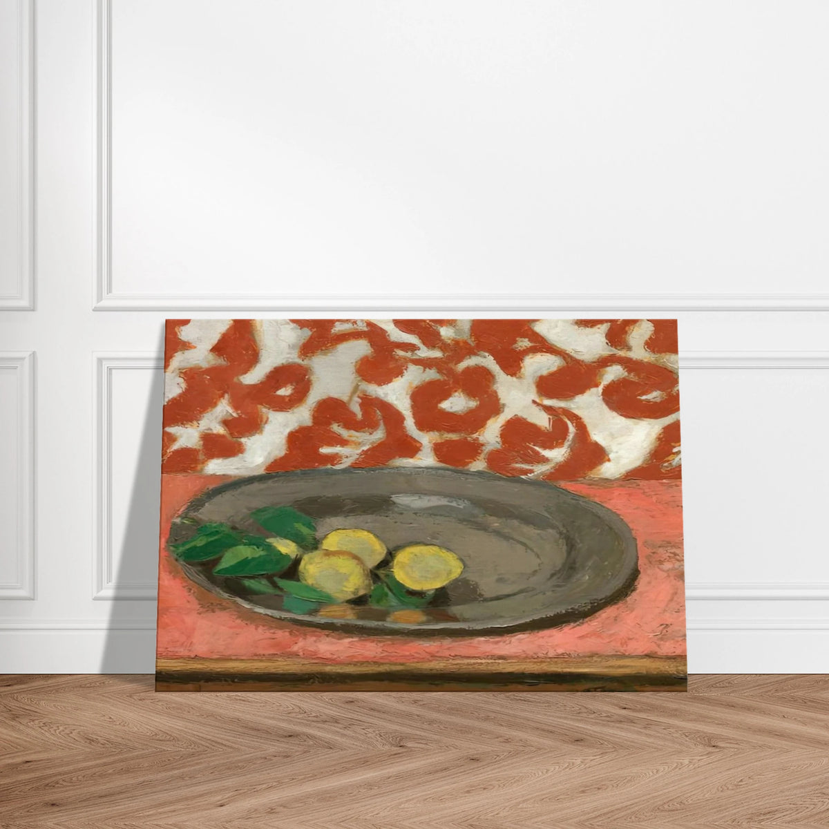 LEMONS ON A PEWTER PLATE 1929 Canvas | Henri Matisse Canvas | Henri Matisse Print