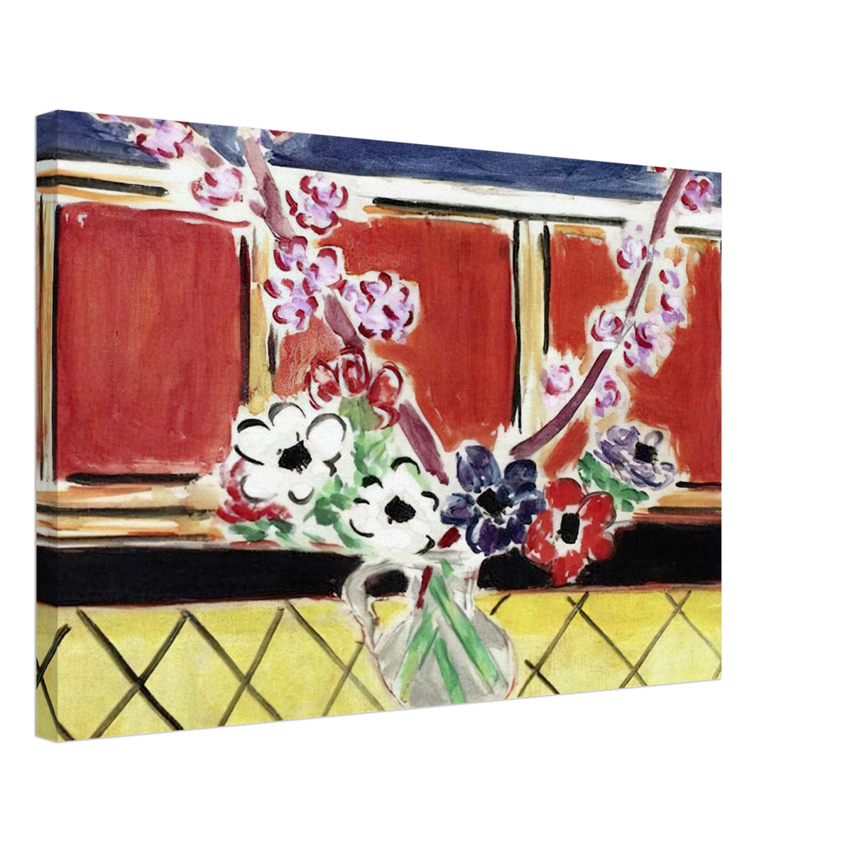 ANEMONES AND PEACH BLOSSOMS 1944 Canvas | Henri Matisse Canvas | Henri Matisse Print