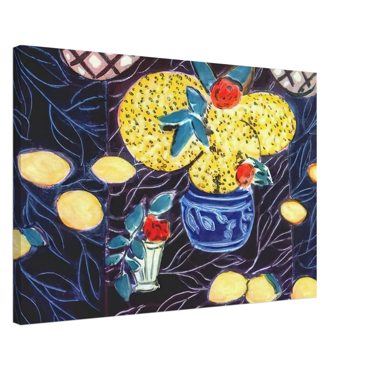 LEMONS AND MIMOSA 1944 Canvas | Henri Matisse Canvas | Henri Matisse Print