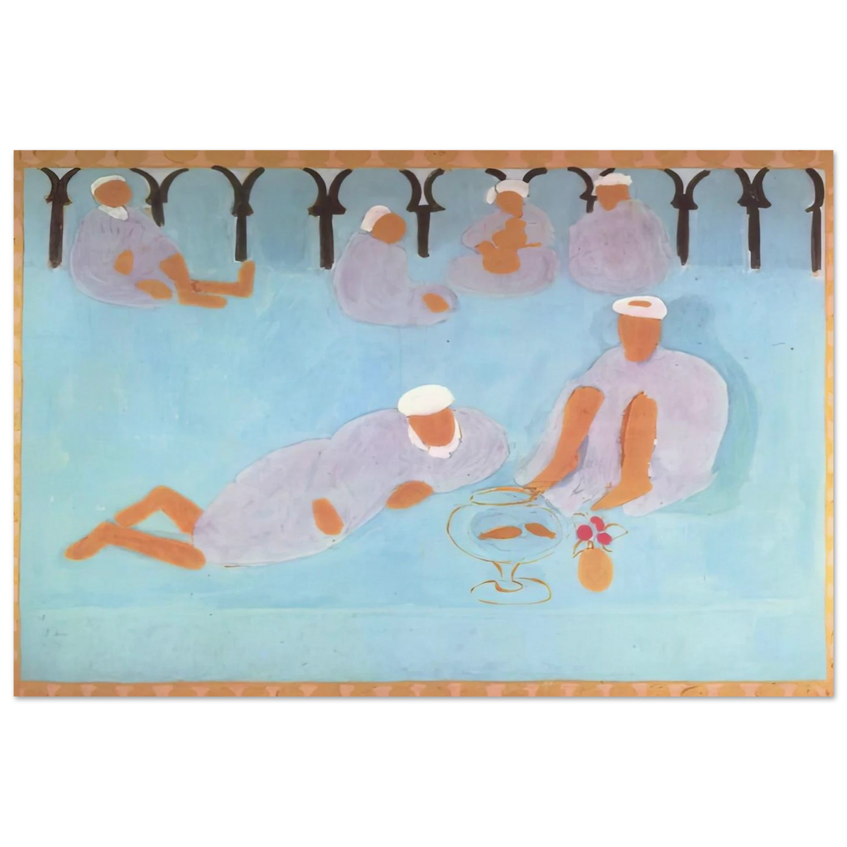MOROCCAN CAF 1913 Poster | Henri Matisse Poster | Henri Matisse Print