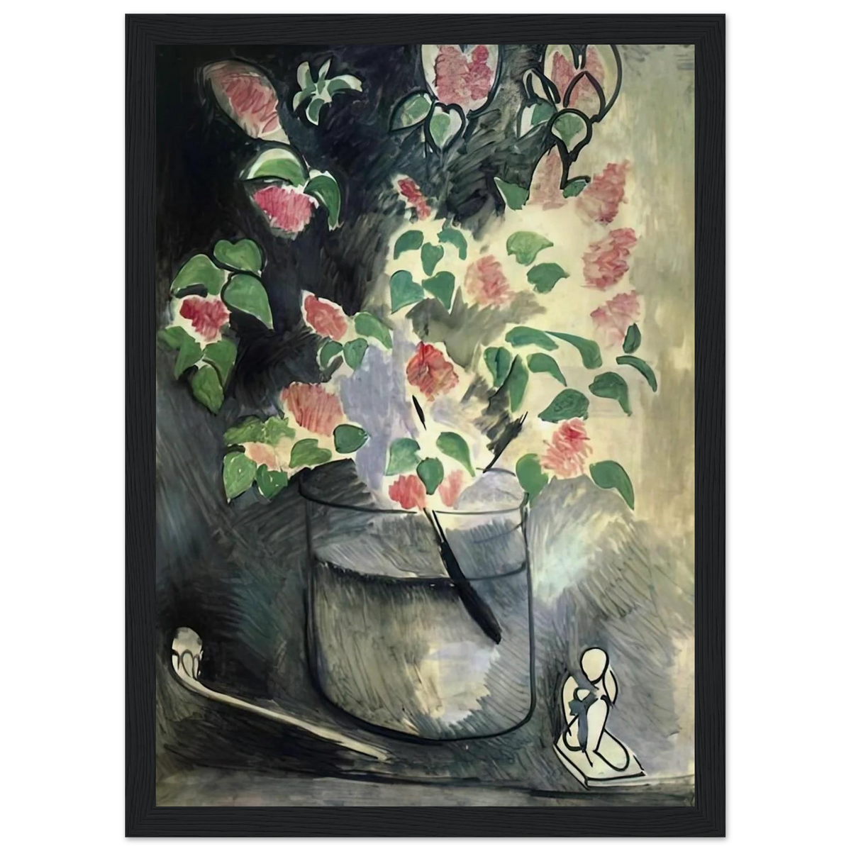 BRANCH OF LILLACS 1914 Framed Poster | Henri Matisse Framed Prints Wall Art | Henri Matisse Print