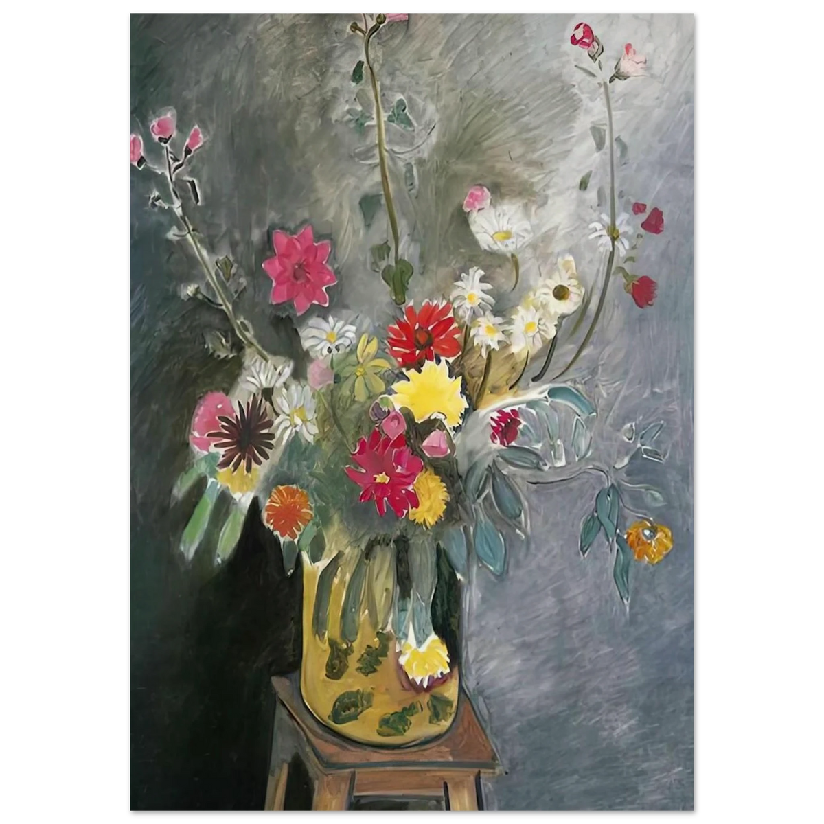 BOUQUET OF MIXED FLOWERS 1917 Poster | Henri Matisse Poster | Henri Matisse Print