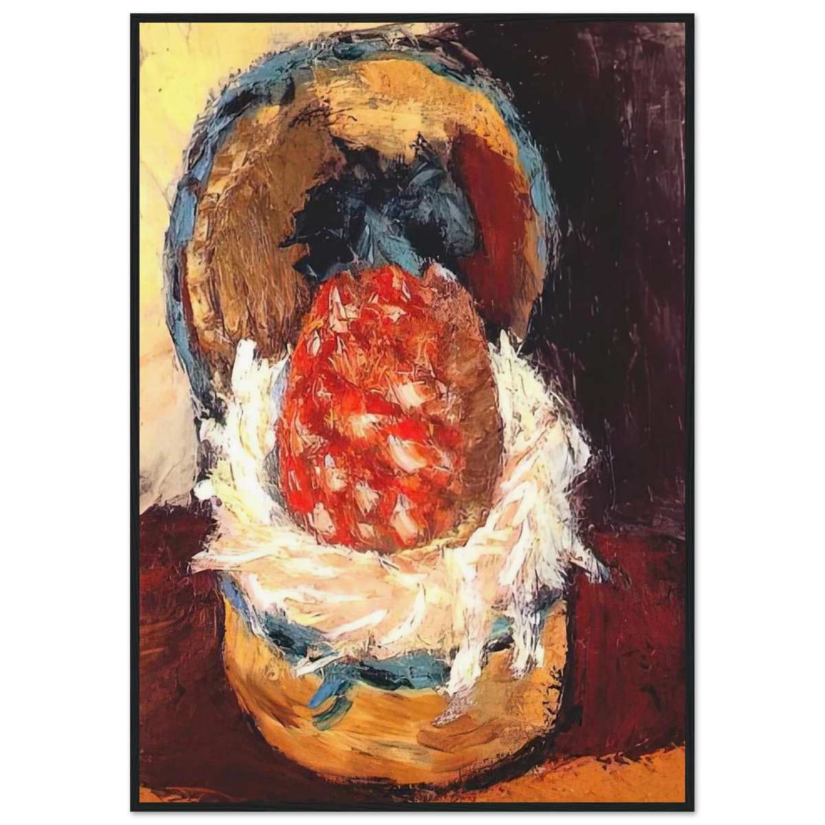 PINEAPPLE IN A BASKET 1926 Framed Poster | Henri Matisse Framed Prints Wall Art | Henri Matisse Print