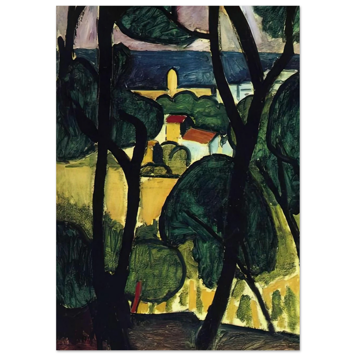 VIEW OF COLLIOURE Poster | Henri Matisse Poster | Henri Matisse Print