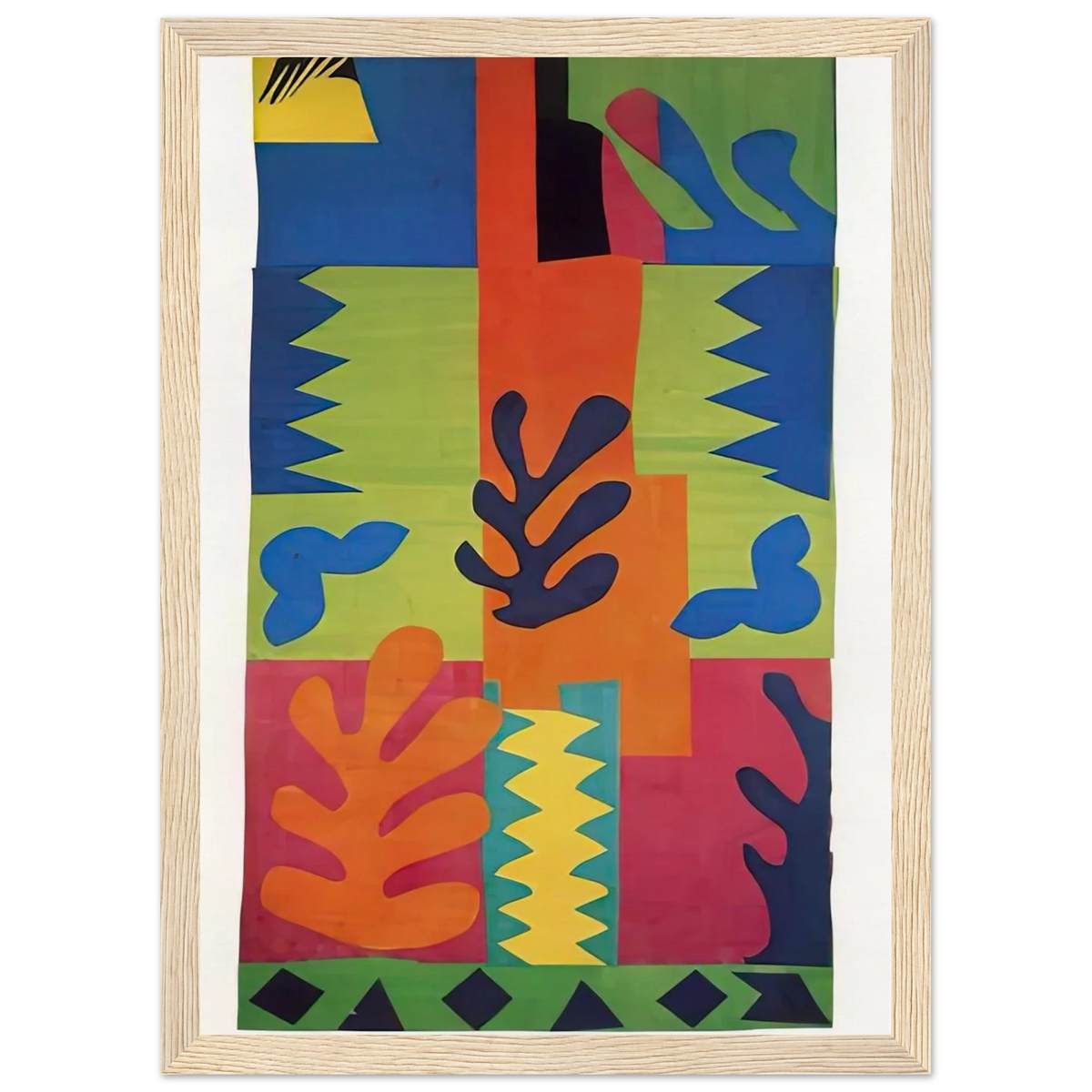 NOT IDENTIFIED 4 Framed Poster | Henri Matisse Framed Prints Wall Art | Henri Matisse Print