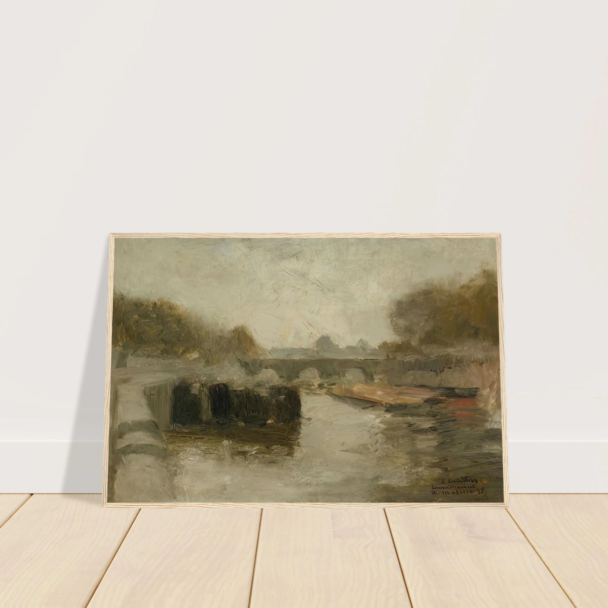 LE PONT 1895 Framed Poster | Henri Matisse Framed Prints Wall Art | Henri Matisse Print